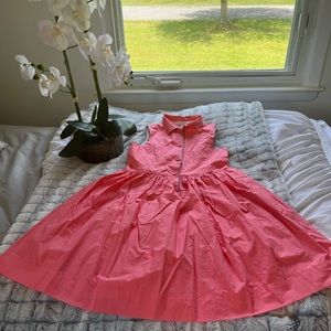 Girls sleeveless dress 100 percent cotton